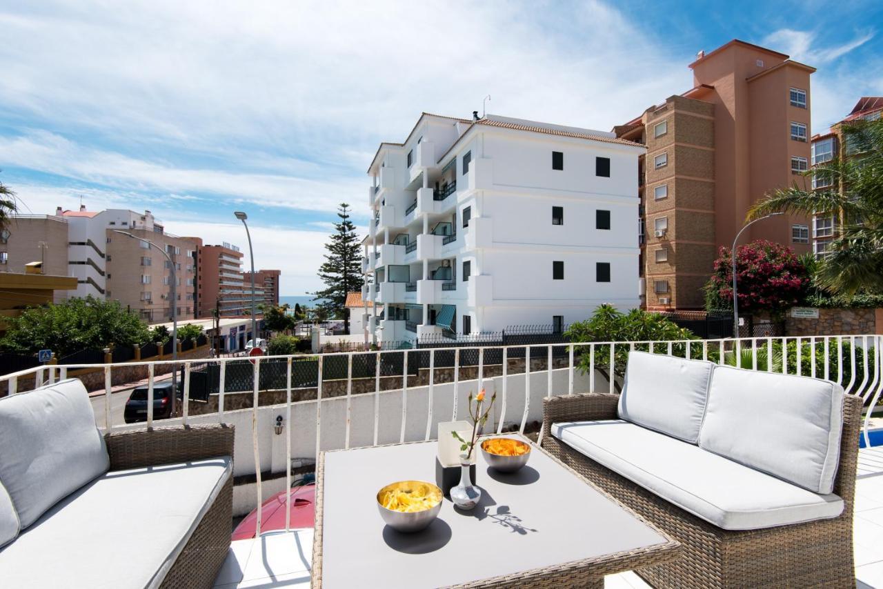 Villa Palm Beach Marina Benalmadena 3 Min Walking From The Sea ภายนอก รูปภาพ